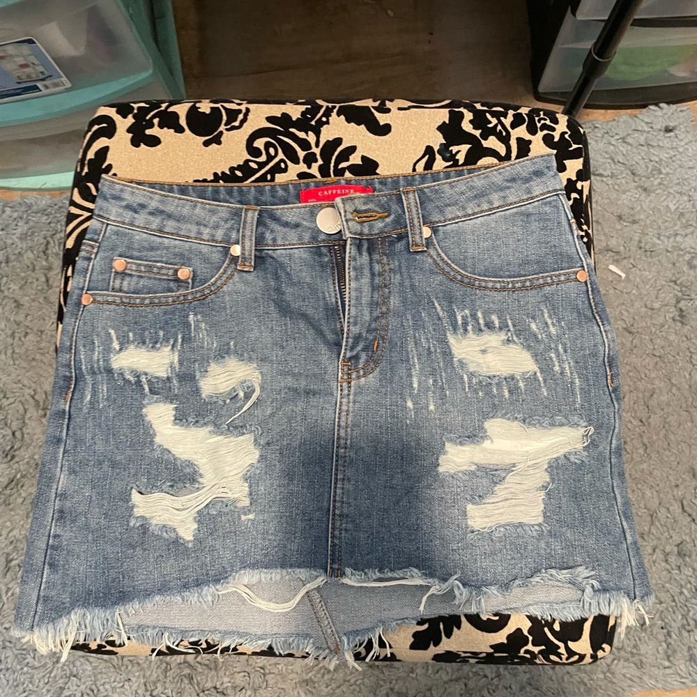 Denim skirt
